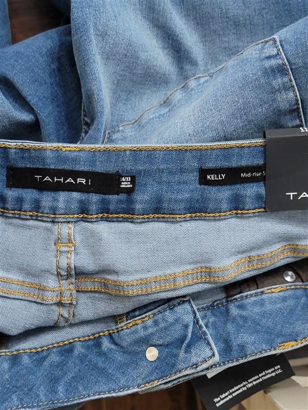 NWT Tahari 16/33 Kelly Mid Rise Skinny Jeans 122101