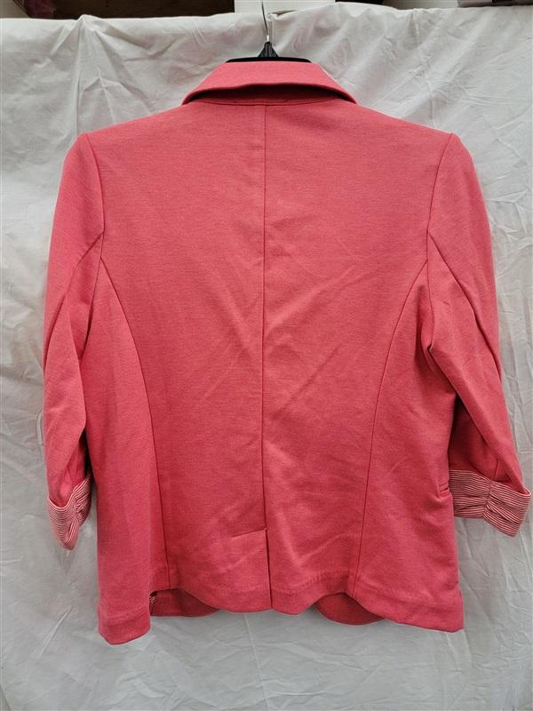 NWT Skies are Blue XS Asa Knit Blazer Jacket Coral 122121