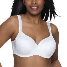NWOT Playtex Secrets 42D Bra Full-Figure Underwire Balconette 4823 White 122147
