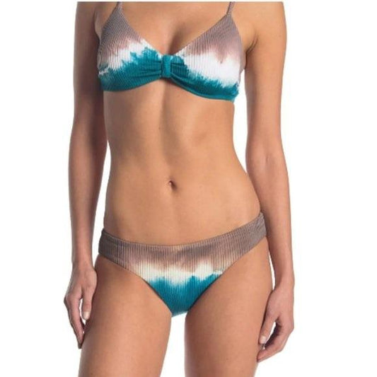NWOT SOLUNA S Tie Dye Ombre Bikini Top & Bottom 122163