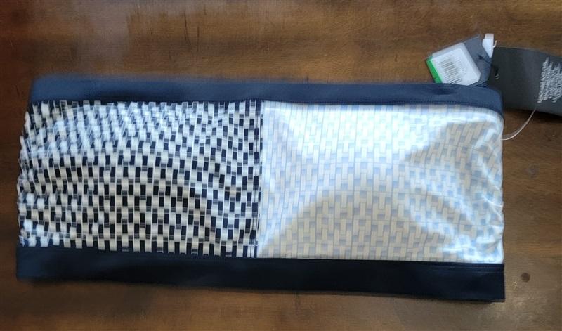 NWT Tommy Hilfiger L Iconic Colorblock Bandeau Bikini Swim Top 122166