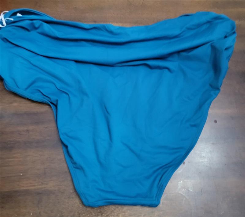 NWT Anne Cole 24W 3 Way Convertible Bikini Swim Bottom Teal 122217
