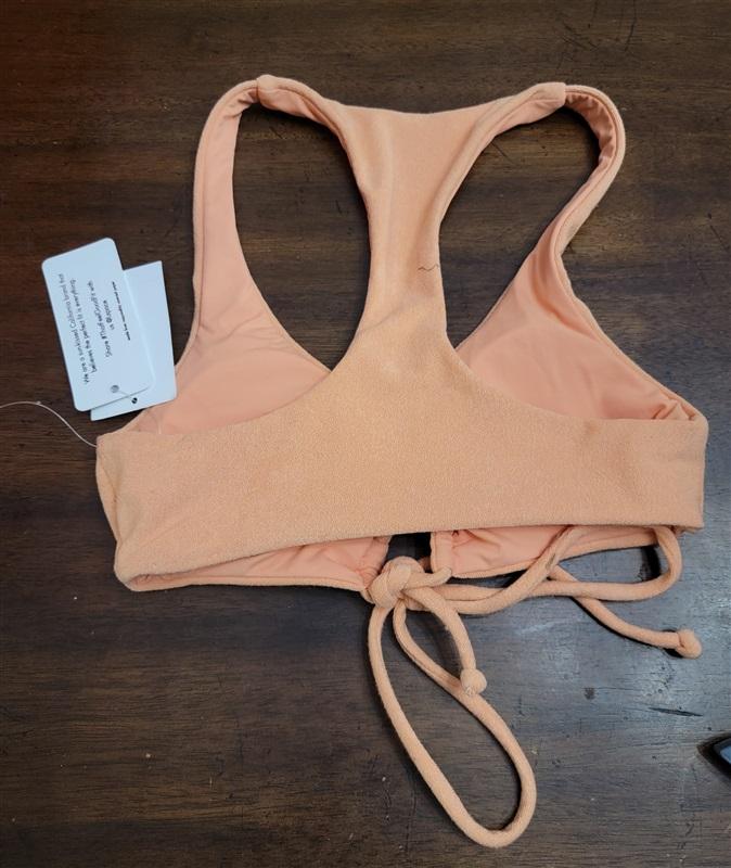 NWT L*Space XS Dax Wrap Tie Bikini Swim Top & Lennox Bottom 122258