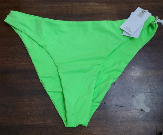 NWT Good American XXL 5 Better Bikini Bottom Chartreuse Lime Green 122262