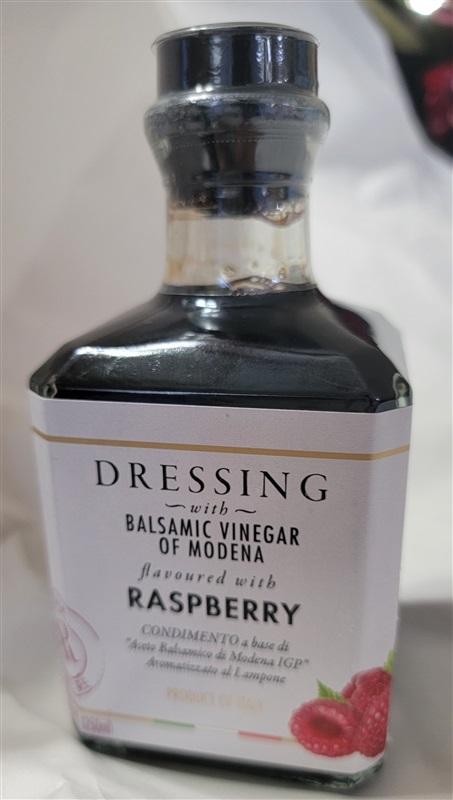NWT Acetaia Del Re Dressing Balsamic Vinegar of Modena Raspberry 122289