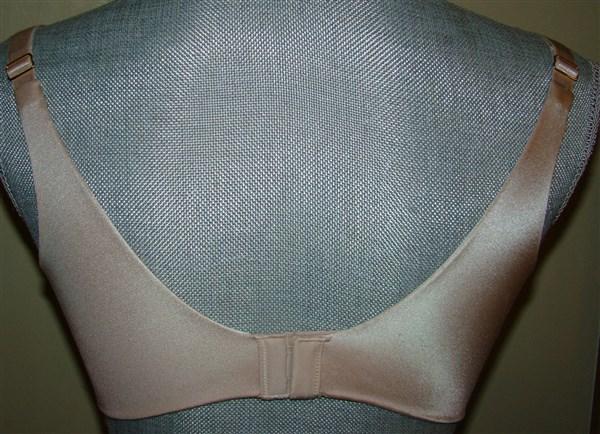 NWT Vanity Fair 36C Full Figure Back Smoother 76010 Beige 122303