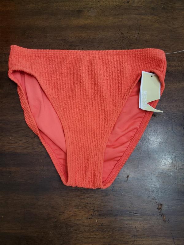 NWT Michael Kors Sangria S High-Waist Bikini Swim Bottom 122312