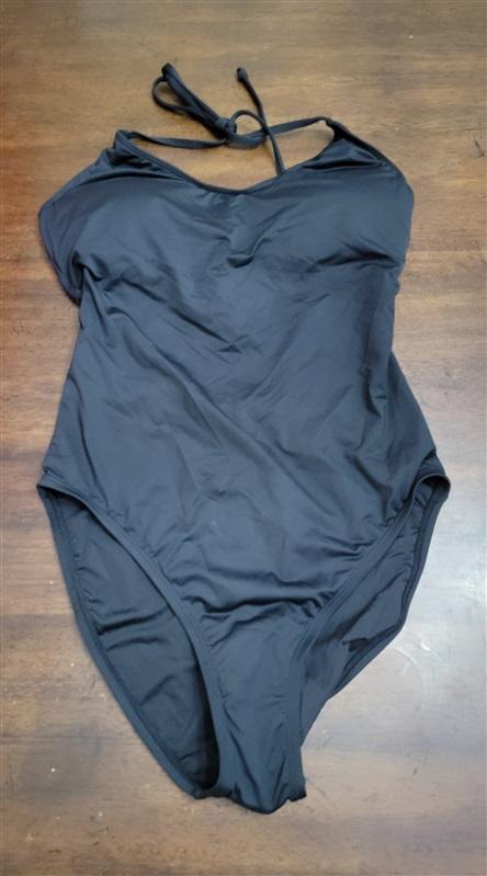 NWOT La Blanca 10 Island Goddess Scoop Front Mio1PC Swimsuit 122317