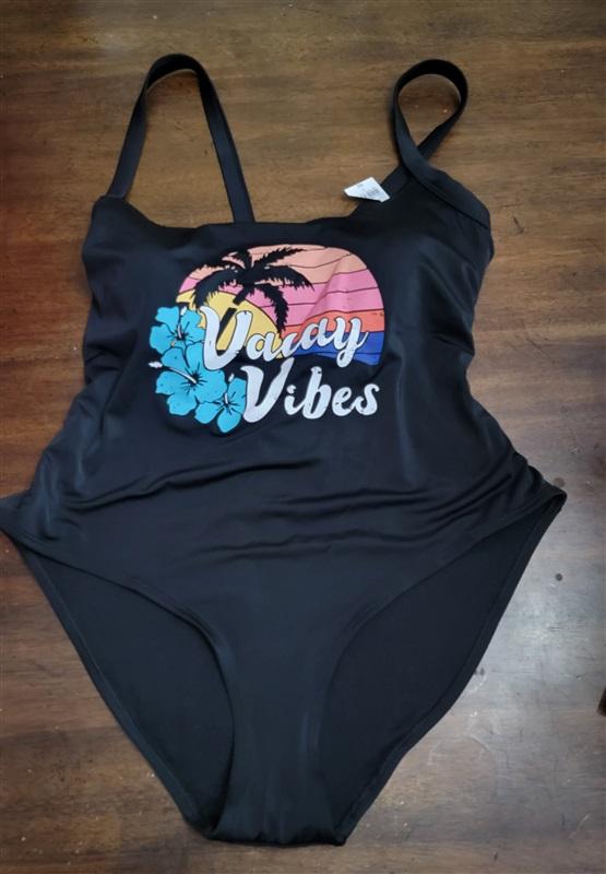 NWPT Outdoor Oasis 2x Vacay Vibes Plus 1PC Swimsuit 122318