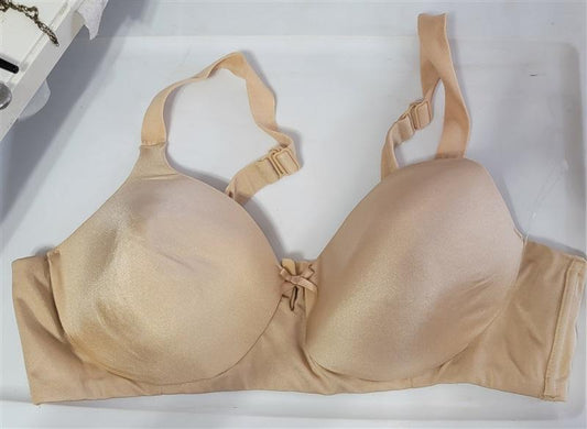 NWOT Comfort Choice 40B Wirefree T Shirt Bra Beige 122335