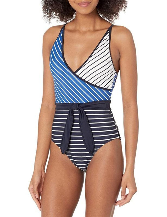 NWTD Tommy Hilfiger 12 Striped Tie-Bel Sail Away Stripe Blue 122415