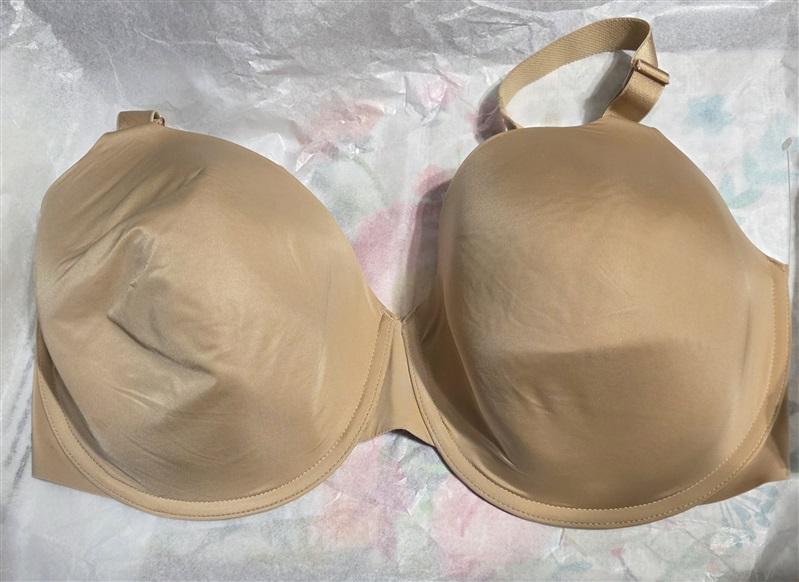 NWOTD Soma 38DDD Vanishing 360 Perfect Coverage T-Shirt Bra Beige 110041