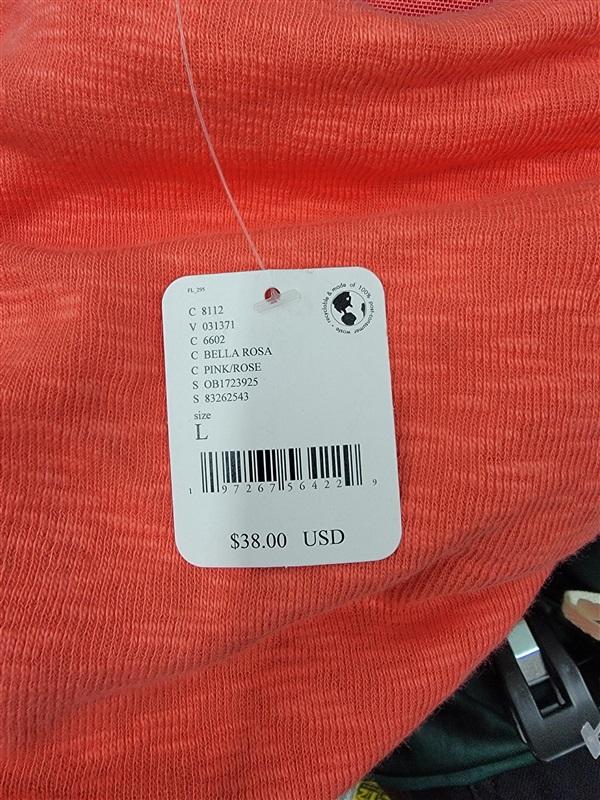 NWT Free People L Boulevard Ruched Tube Top Bella Rosa 122482