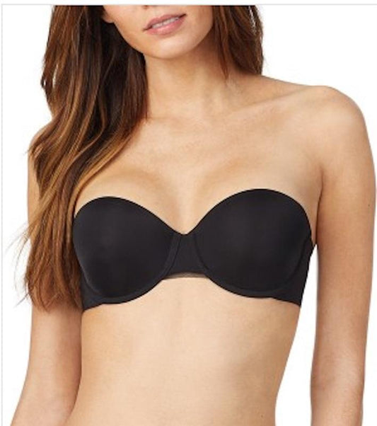 NWOT DKNY 40DD Litewear Convertible Strapless Bra DK4506 Black 122555