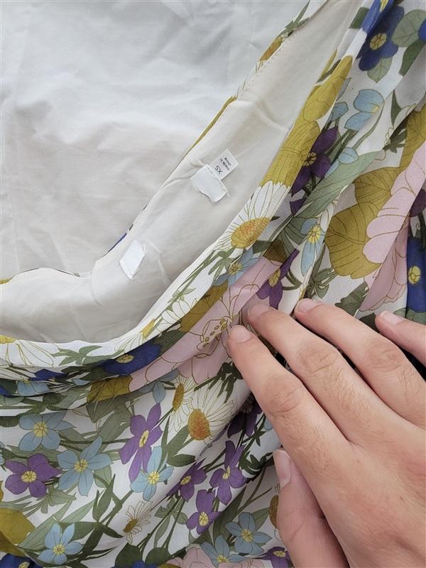 NWT ASTR the Label XS ASTR Santorini One Shoulder Dress Floral 122569