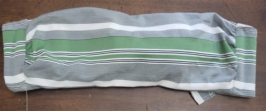 NWOT Robin Piccone L Bandeau Bikini Swim Top Green Black 122613