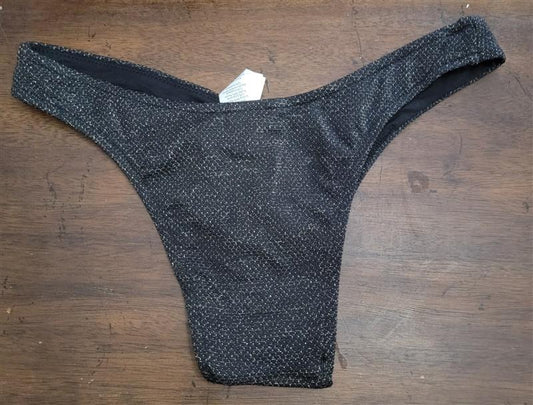 NWOT Seafolly 6 USA Stardust V High Cut Rio Bikini Bottom 122626