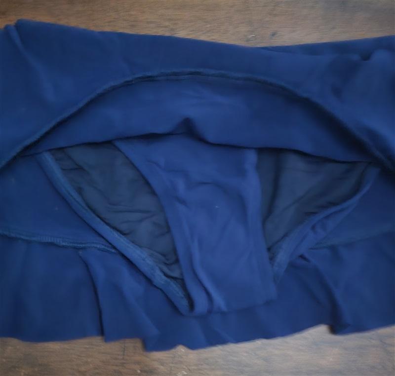 NWT Robin Piccone Polka Dot XS Swim Skirt Bikini Swim Bottoms 122647