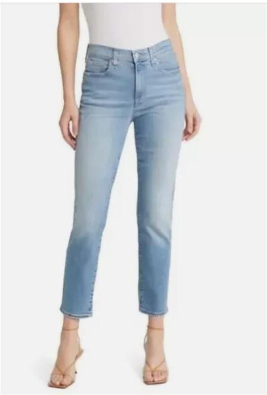 NWT Edwin 27 Bree Crop Outcast Light Blue Jeans 122670