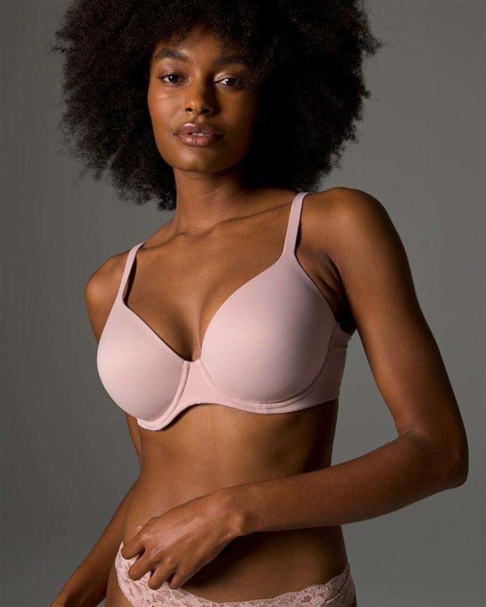 NWOTD Soma 36DDD Embraceable Full Coverage Underwire Bra Adobe Rose 122706