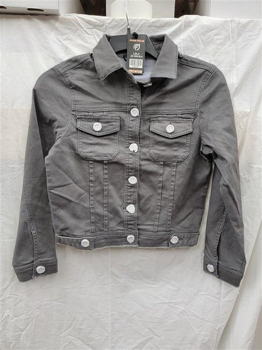 NWT Denim Fueled S Lola Jean Jacket Gray 122719