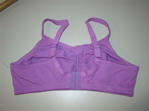 NWOT Comfort Choice 38B Seamless Wirefree Leisure Bra Purple 122780