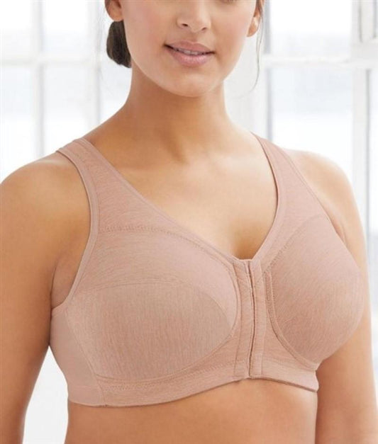 NWOT Glamorise 38F Magic Lift MAGIC LIFT WIRE-FREE POSTURE 1264 BACK BRA 122784