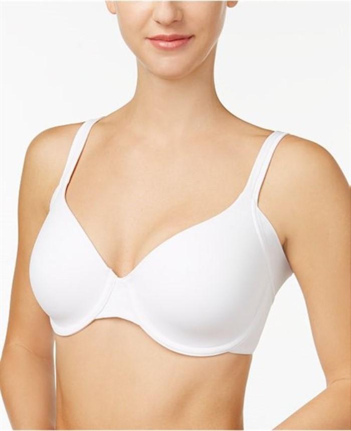 NWOTD Bali 40DD 1 Smooth U Side Smoothing Foam Bra DF6548 White 122807