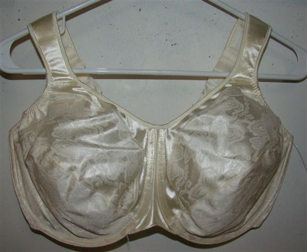NWT Bali 42DD Satin Tracings Minimizer Bra 3562 Beige 122809