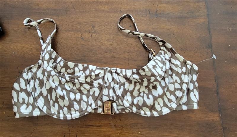 NWOT Seafolly Capri 10 USA Tan Underwire Bikini Top 122877