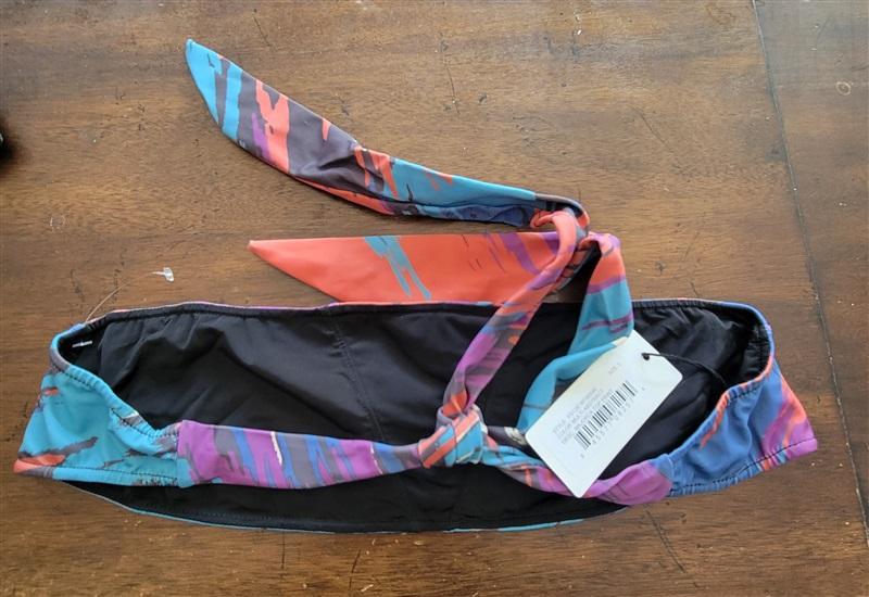 NWT Rachel Pally L Majorca Gogi Bandeau Bikini Swim Top 122879