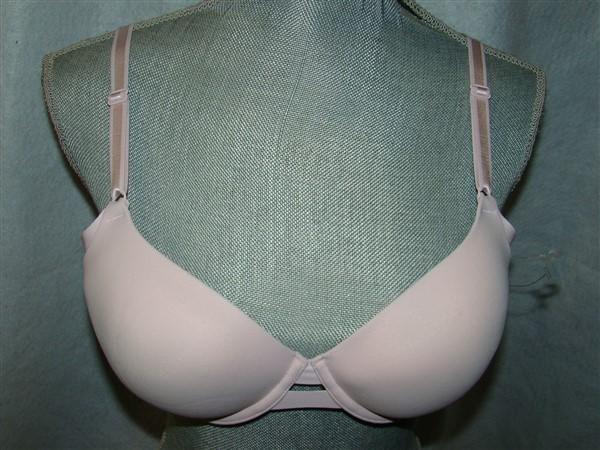 NWOT Warners 40D No Side Effects Underarm Smooth Underwire Bra 1356 Pink 122901