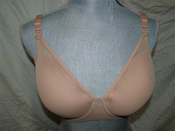 NWOT Le Mystere 34DDD/F Mama Mia Nursing Bra 363 Beige 122905