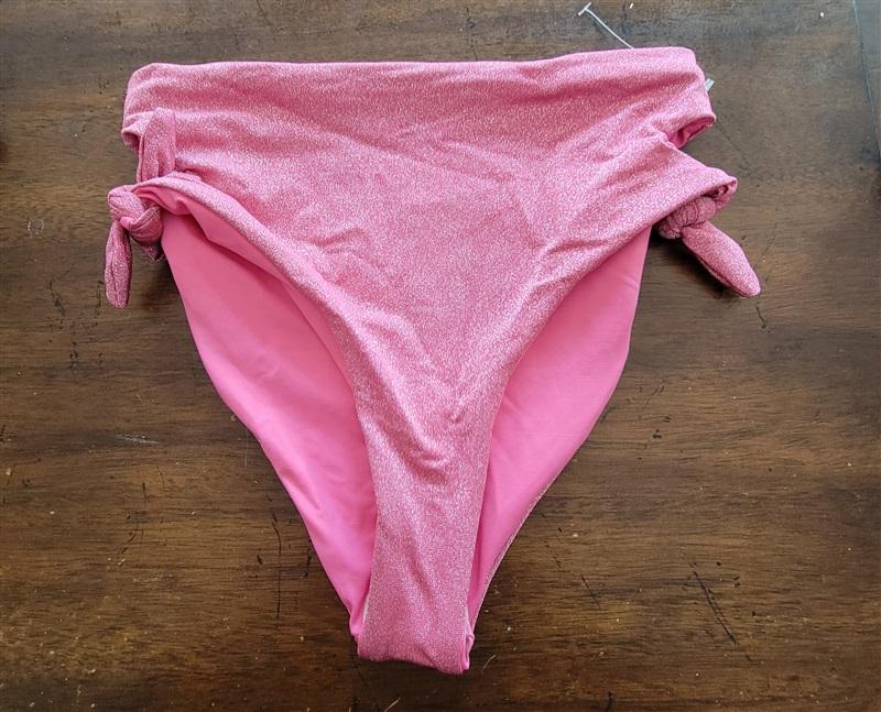 NWOTD L*Space S Malibu Barbie Bummin Bottom Pink Sparkle 122911