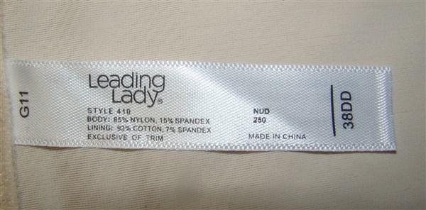 NWT Leading Lady 40DD Molded Seamless Underwire Nursing Bra 410 Beige 122927