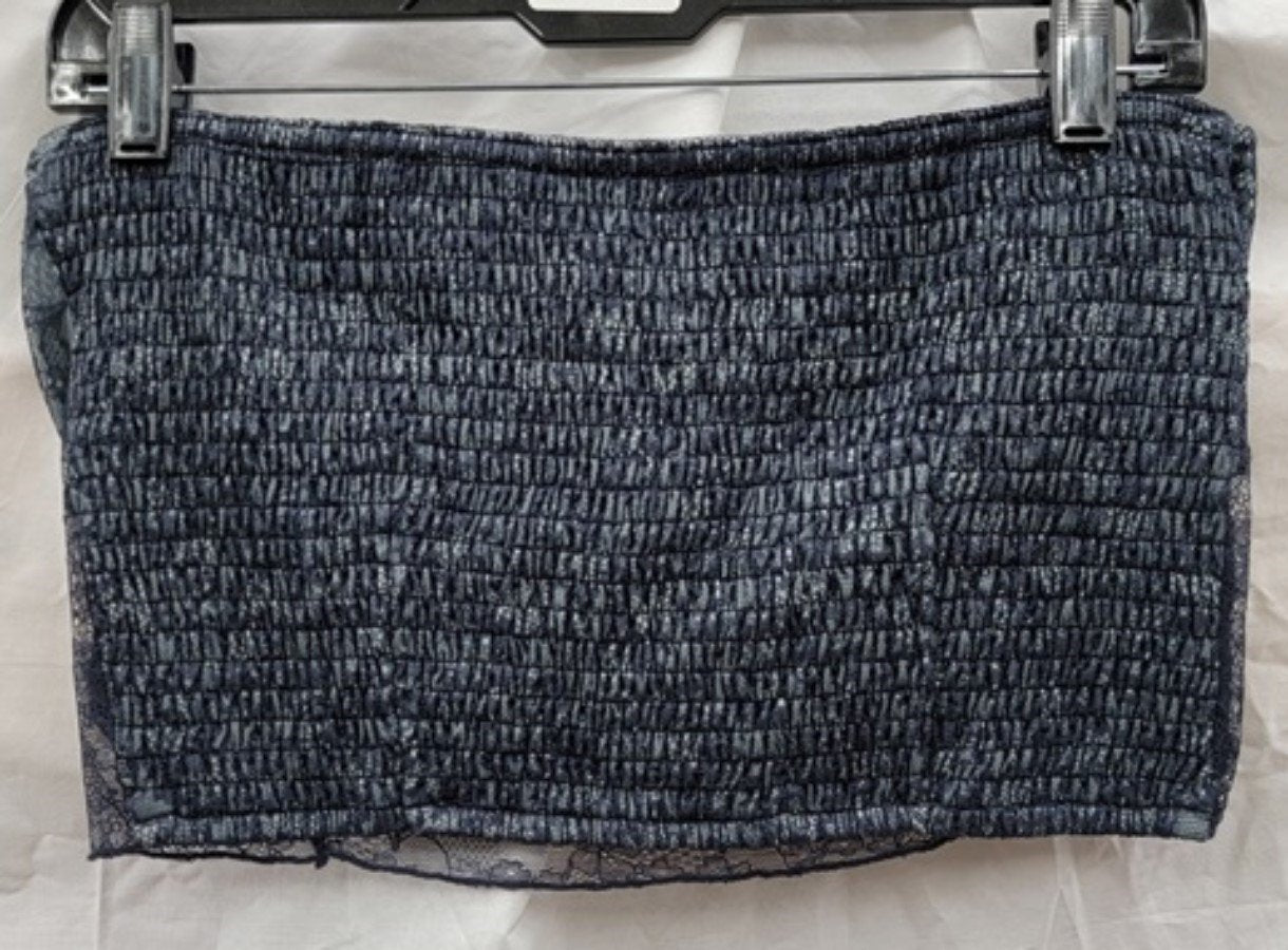 NWOT Free People XL Lace Bustier Strapless Top 122994