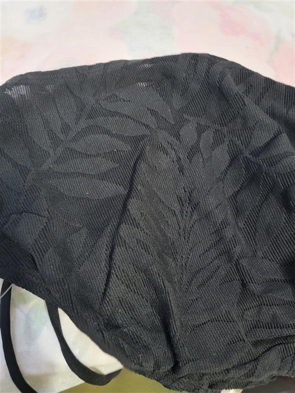 NWOT Robin Piccone Sadie M leaf Side-Tie Stitch Full Bikini Swim Bottom 123090