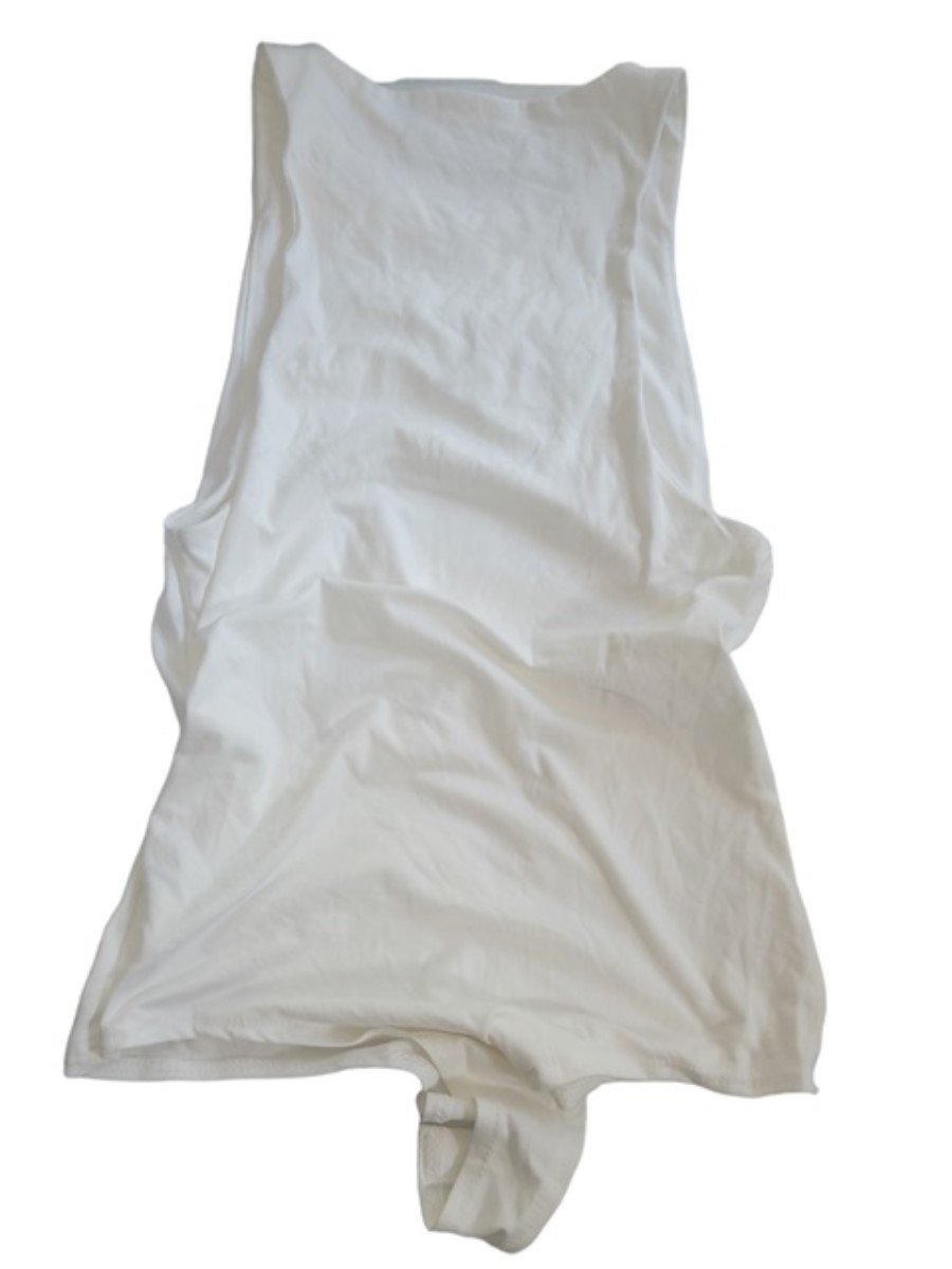 NWOT Gaze High Neck XS Thong Bodysuit White 123136