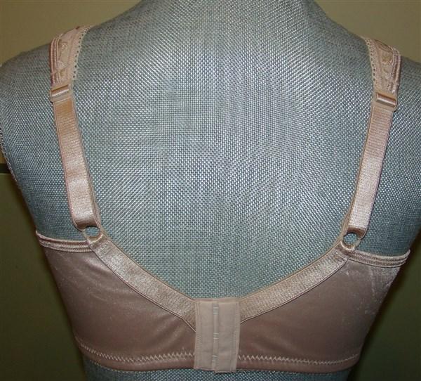 NWOT Playtex 38DDD 18 Hour Smooth'n Stylish Lace Full-Fig Bra 4716 Beige 123166