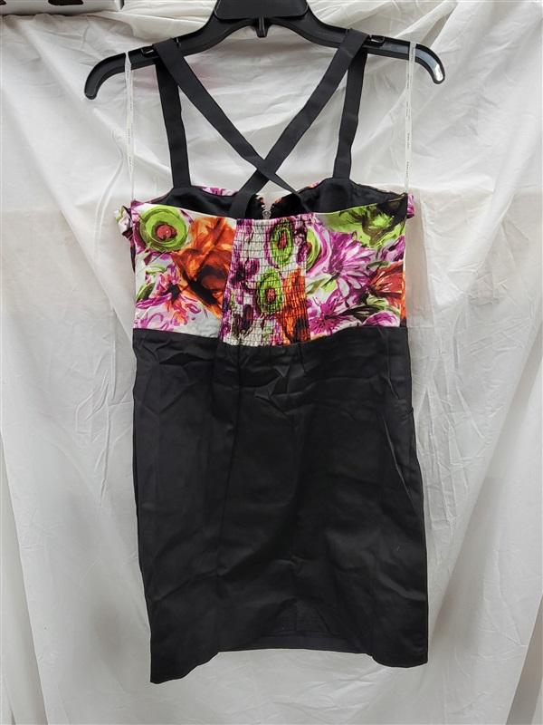 NWT Lucy in Paris M Orchid Sweetheart Neckline Body Con Dress 123192