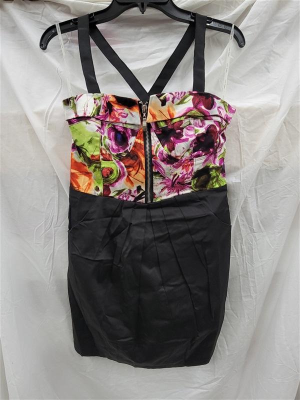 NWT Lucy in Paris L Orchid Sweetheart Neckline Body Con Dress 123198