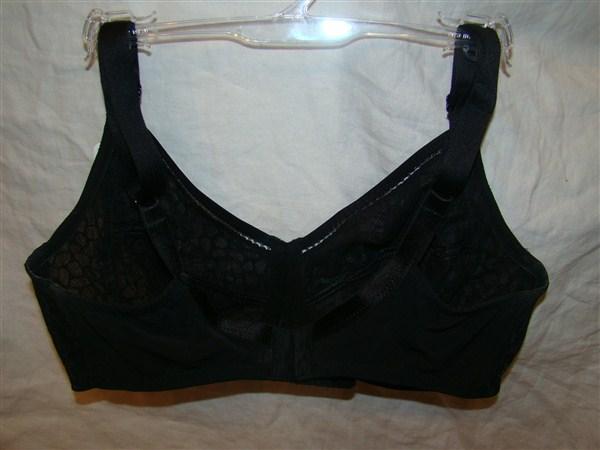 NWT Wacoal 34C Alluring Full Figure Animal Print Blk 855107 Underwire Bra 123207