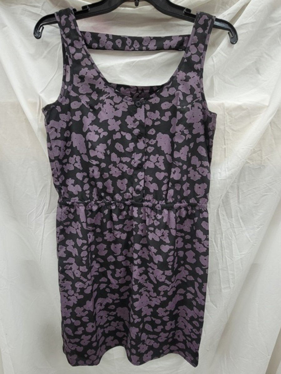NWOT Glam Boutique S Ladder Back Black Purple Mini Sundress 123221