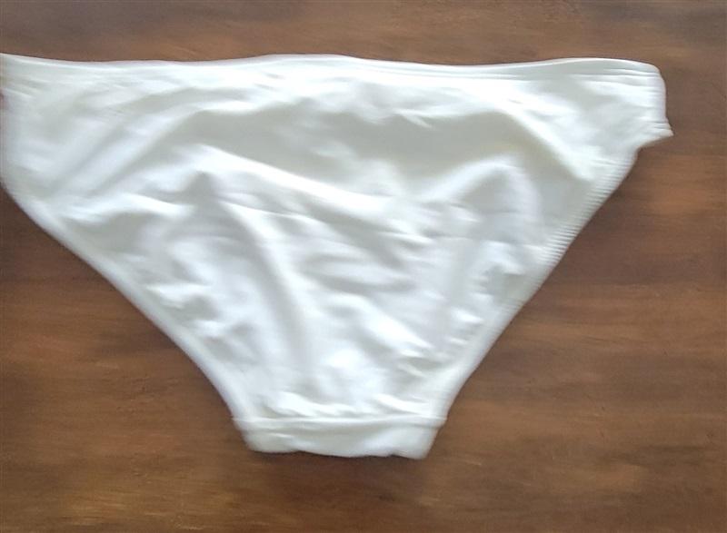 NWT Michael Kors M Classic Bikini Hipster Swim Bottom Ivory 123271