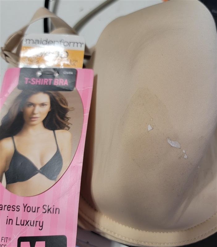 NWTD Maidenform Fabulous Fit 34D T-Shirt Bra 07499 Beige 123380