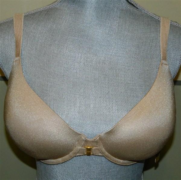 NWT Donna Karan 34DD Luxe Underwire T-Shirt Bra 453108 Beige 123392