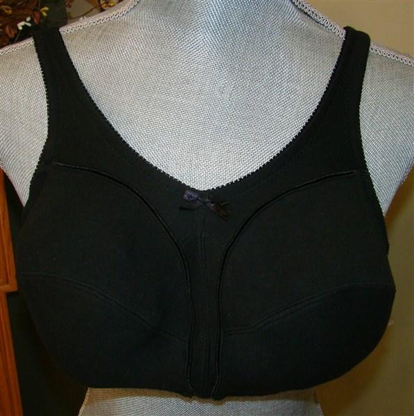 NWOT Comfort Choice 40B Black Soft Cup Full Coverage Bra 123427