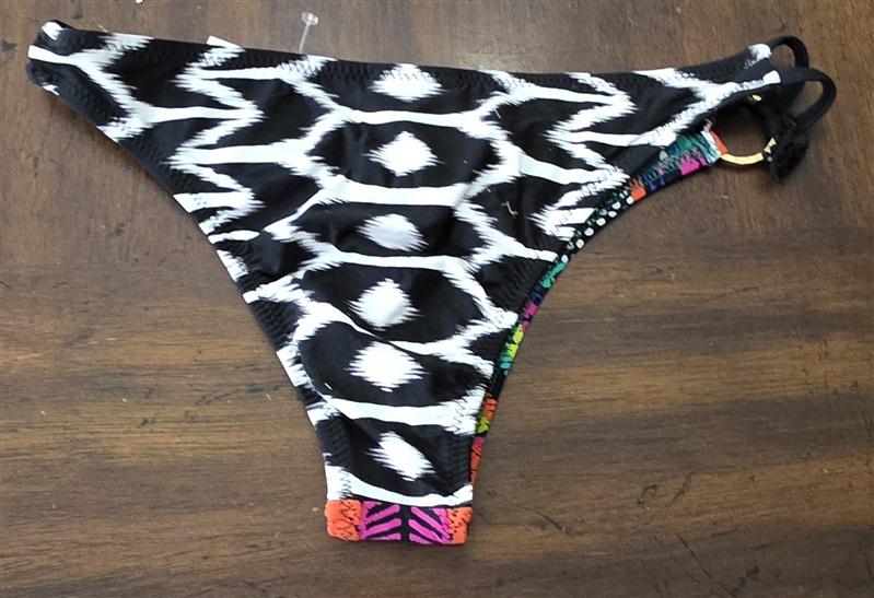 NWT Trina Turk SZ 4 African Bikini Ring Swim Bottoms 123458