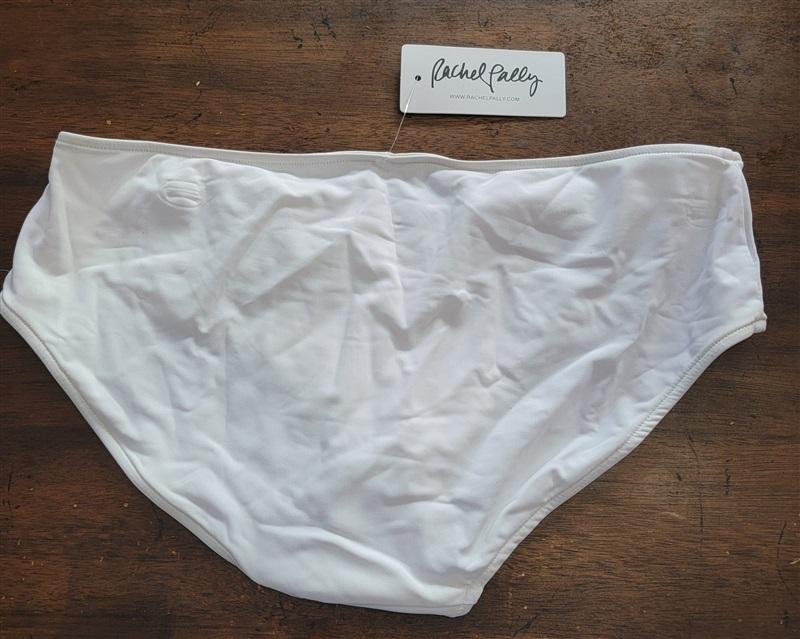 NWT Rachel Pally S Roatan Bikini Swim Bottom White 123479