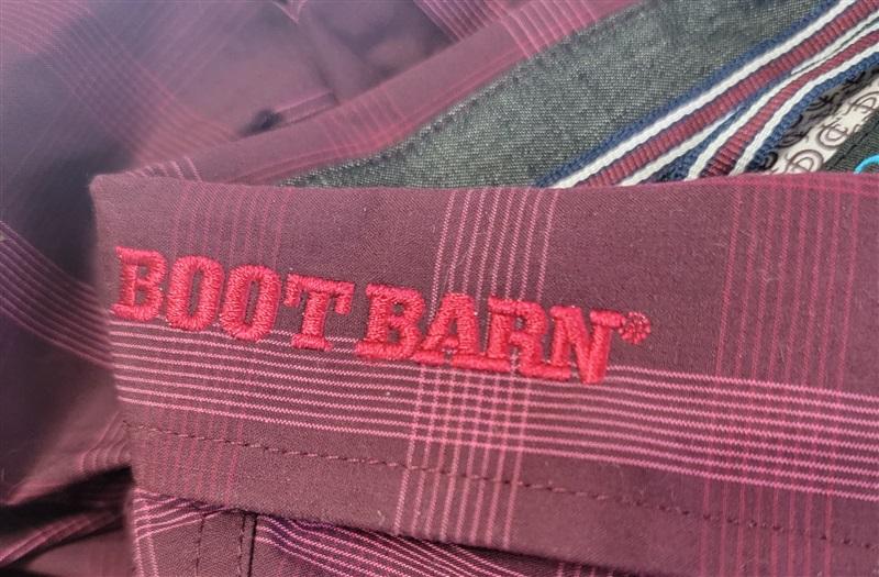 NWOT Cody James L Boot Barn Red Plaid Button Western Shirt 123495